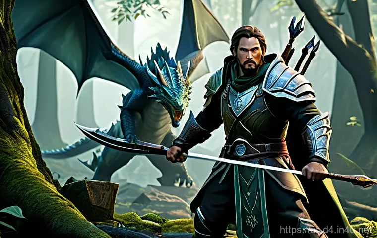 디아블로4 레이드 공략 - **Prompt:** A diverse team of three fantasy heroes stands united against a colossal, multi-limbed du...